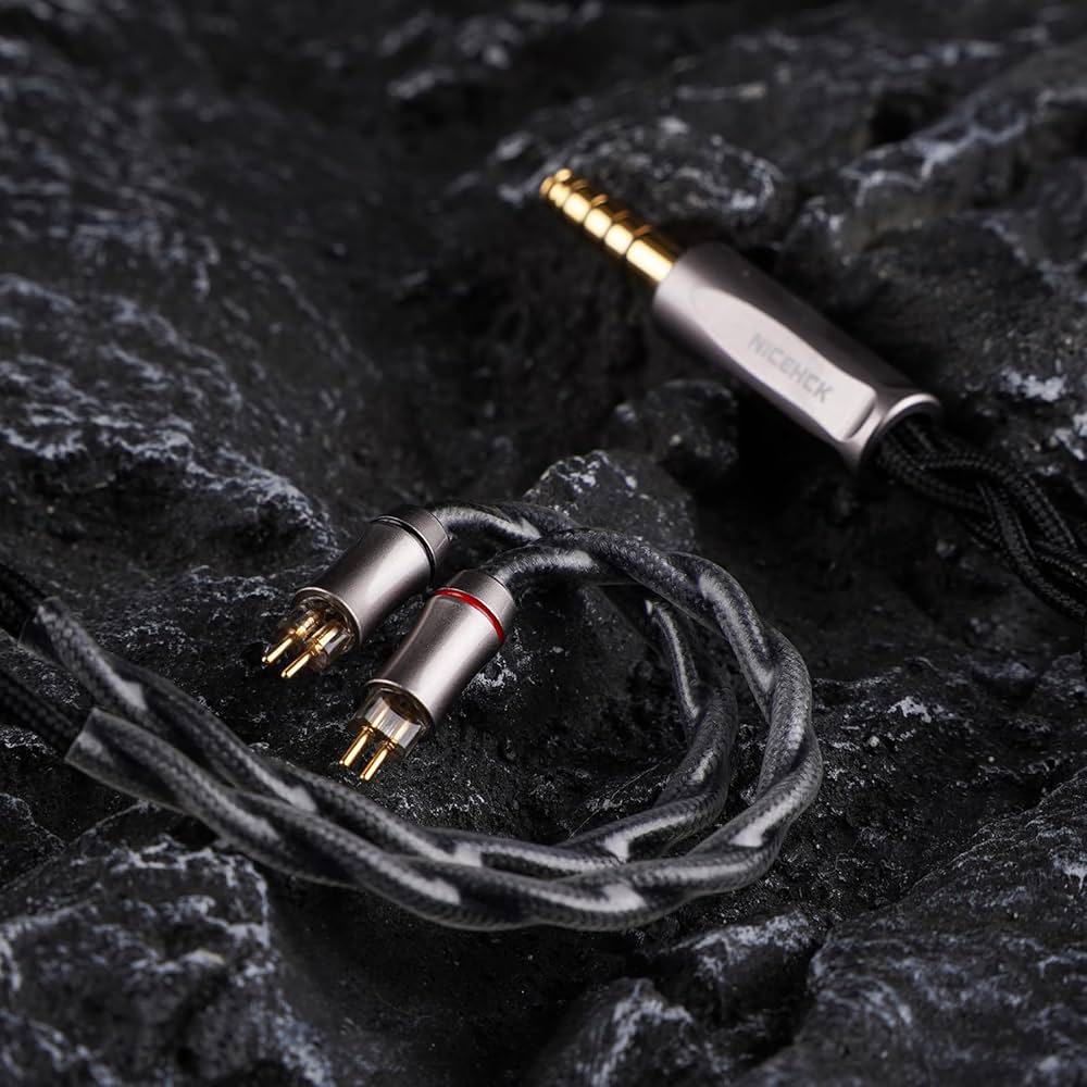 イヤホン NICEHCK 60saga Amazon.com: NICEHCK 60saga IEM Cable, OCC Earphone Upgraded